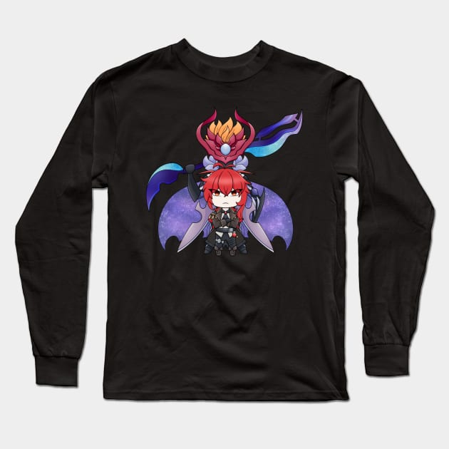 Chiluc Chibi Long Sleeve T-Shirt by giratina13